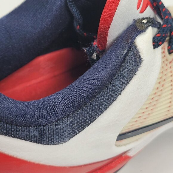 Nike Zoom Kobe 7 System Olympic Men's White Red Sneakers 488371-102 US Size 13 - Picture 10 of 11